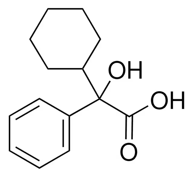alpha-Cyclohexylmandelic acid structure, CAS 4335-77-7