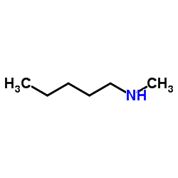 Amylmethylamine structure, CAS 25419-06-1