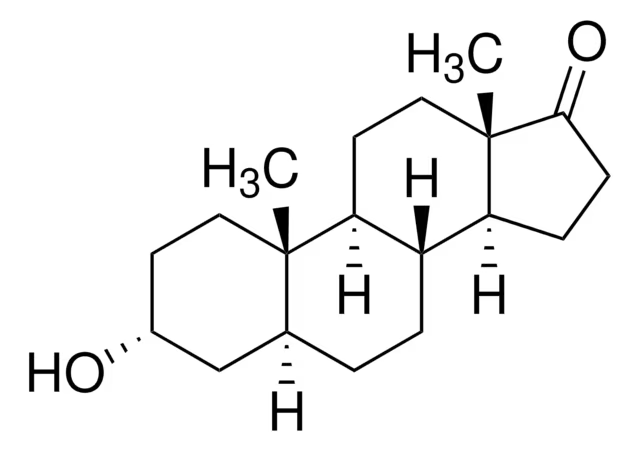Androsterine structure, CAS 53-41-8