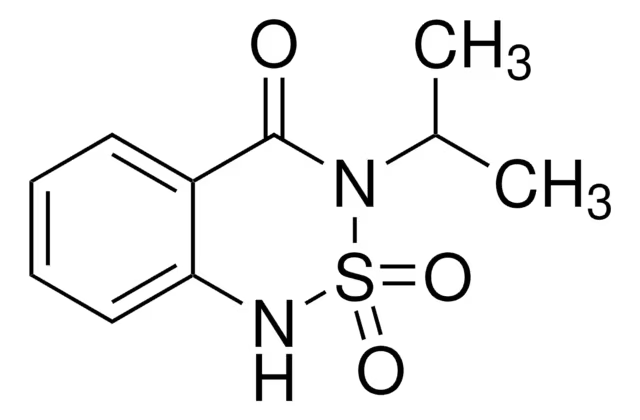 Bentazone structure, CAS 25057-89-0