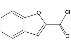 Benzofuran-2-carbonyl chloride structure, CAS 41717-28-6