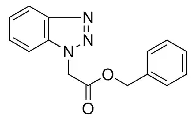 Benzotriazol-1-yl-acetic acid structure, CAS 4144-64-3
