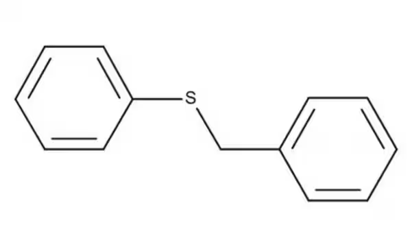 Benzyl phenyl sulfide structure, CAS 831-91-4