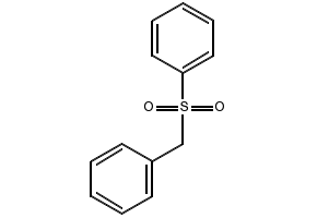 Benzyl phenyl sulfone structure, CAS 3112-88-7