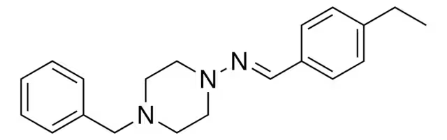 Benzyl-[1-(4-cyclohexylphenyl)ethyl]amine structure, CAS 74068-21-6