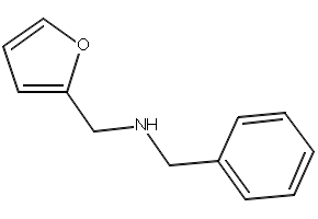 Benzylfuran-2-ylmethylamine structure, CAS 4439-53-6