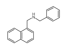 Benzylnaphthalen-1-ylmethylamine structure, CAS 14393-12-5