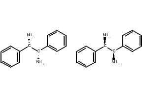 1,2-Diphenylethylenediamine structure, CAS 16635-95-3