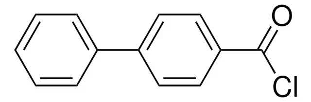 Biphenyl-3-carbonyl chloride structure, CAS 14002-51-8
