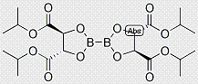 Bis(diisopropyl-D-tartrateglycolato)diboron structure, CAS 748142-39-4