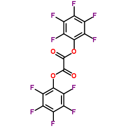 Bis(pentafluorophenyl)oxalate structure, CAS 16536-48-4