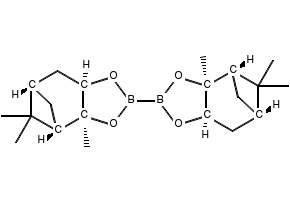Bis[(+)-pinanediolato]diboron structure, CAS 230299-05-5
