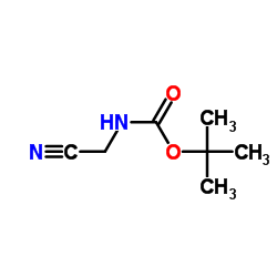 Boc-2-Aminoacetonitrile structure, CAS 85363-04-8
