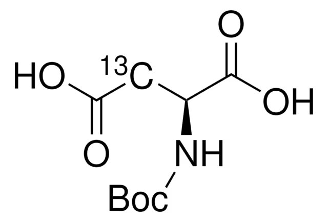 Boc-Asp-OH structure, CAS 13726-67-5