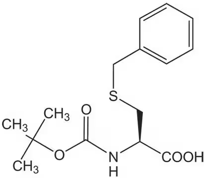 Boc-Cys(Bzl)-OH structure, CAS 5068-28-0