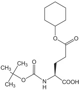 Boc-Glu(OcHex)-OH structure, CAS 73821-97-3