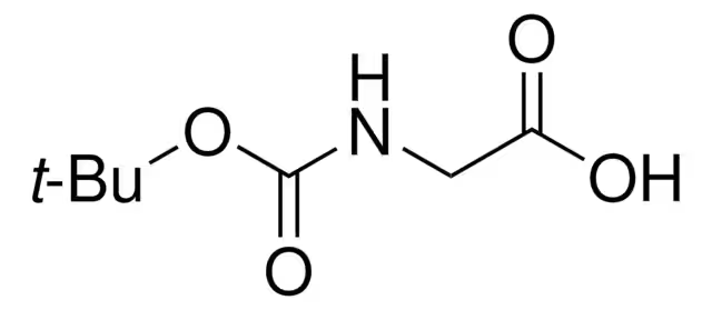 Boc-Gly-OH structure, CAS 4530-20-5