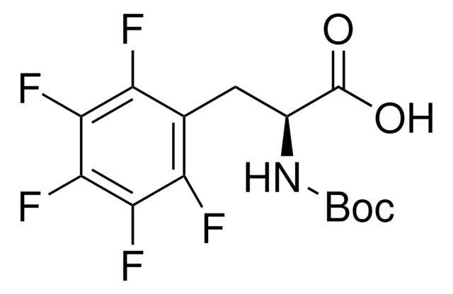 Boc-L-Pentafluorophenylalanine structure, CAS 34702-60-8