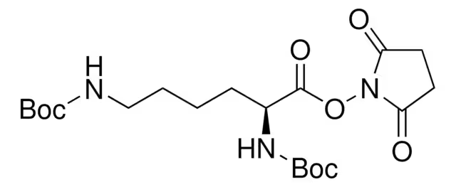 Boc-Lys(Boc)-OSu structure, CAS 30189-36-7