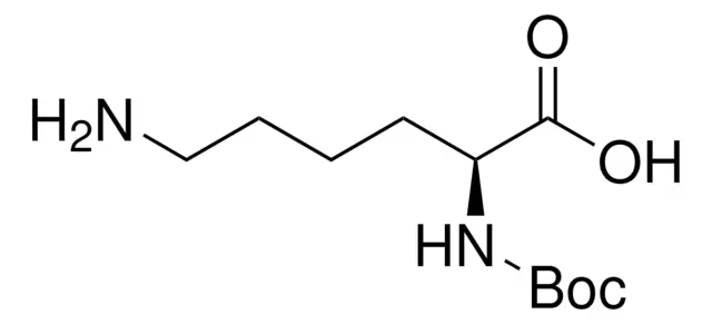 Boc-Lysine structure, CAS 13734-28-6