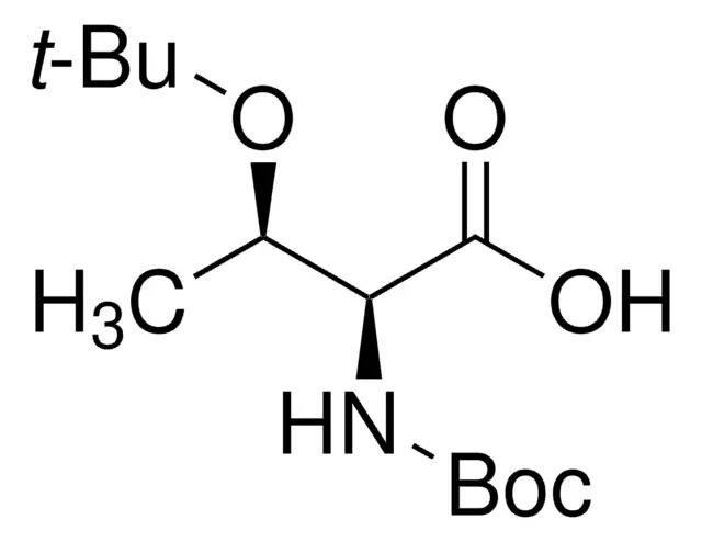 Boc-O-tert-butyl-L-threonine structure, CAS 13734-40-2
