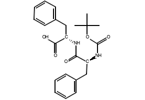 Boc-Phe-Phe-OH structure, CAS 13122-90-2