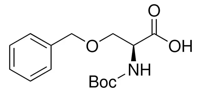 Boc-Ser(Bzl)-OH structure, CAS 23680-31-1
