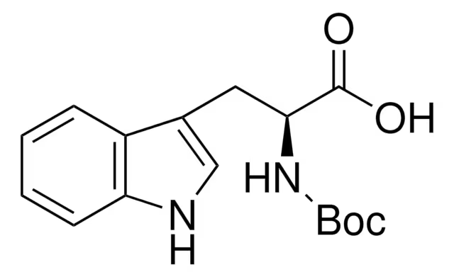Boc-Trp-OH structure, CAS 13139-14-5