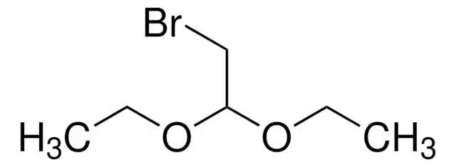 Bromoacetaldehyde Diethylacetal structure, CAS 2032-35-1
