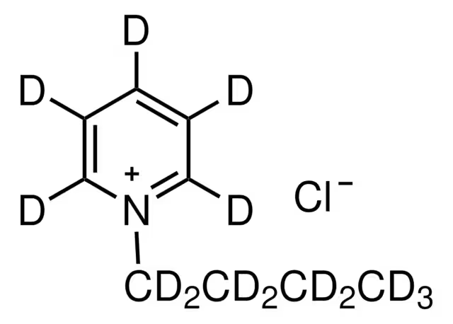 Butylpyridinium chloride structure, CAS 1124-64-7