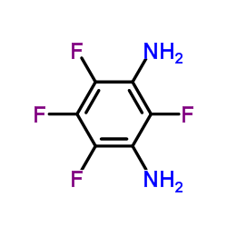 1,3-Diaminotetrafluorobenzene structure, CAS 1198-63-6