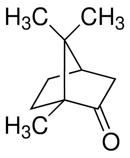 Camphor gum structure, CAS 76-22-2