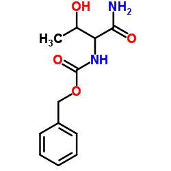 Carbobenzoxy-L-threonine amide structure, CAS 49705-98-8