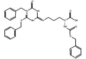 Cbz-Arg-OH structure, CAS 1234-35-1