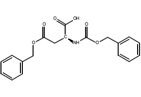 Cbz-Asp(OBzl)-OH structure, CAS 3479-47-8