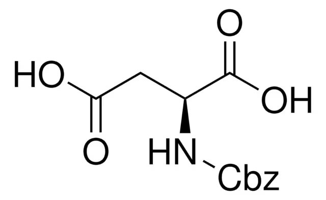 Cbz-Asp-OH structure, CAS 1152-61-0