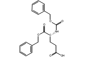 Cbz-D-Glu-OBzl structure, CAS 65706-99-2