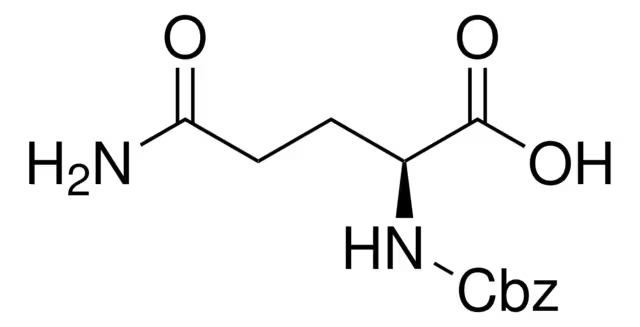 Cbz-Gln-OH structure, CAS 2650-64-8