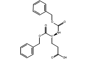 Cbz-Glu-OBzl structure, CAS 3705-42-8