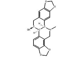 Chelidonine structure, CAS 476-32-4