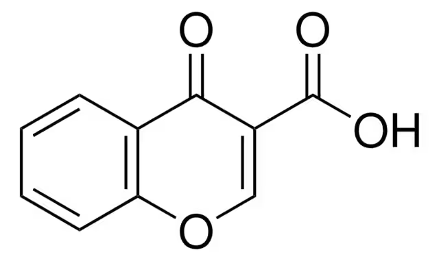 Chromone-3-carboxylic acid structure, CAS 39079-62-4