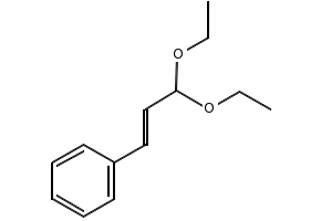 Cinnamaldehyde diethyl acetal structure, CAS 7148-78-9