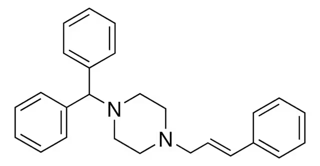 Cinnarizine structure, CAS 298-57-7