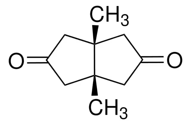 cis-1,5-Dimethylbicyclo[3.3.0]octane-3,7-dione structure, CAS 21170-10-5