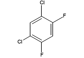 1,3-Dichloro-2,4-difluorobenzene structure, CAS 36556-37-3