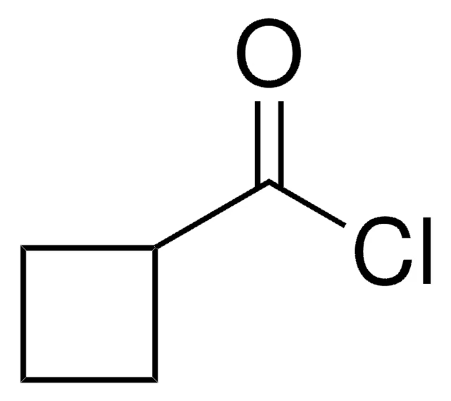 Cyclobutanecarbonyl chloride structure, CAS 5006-22-4