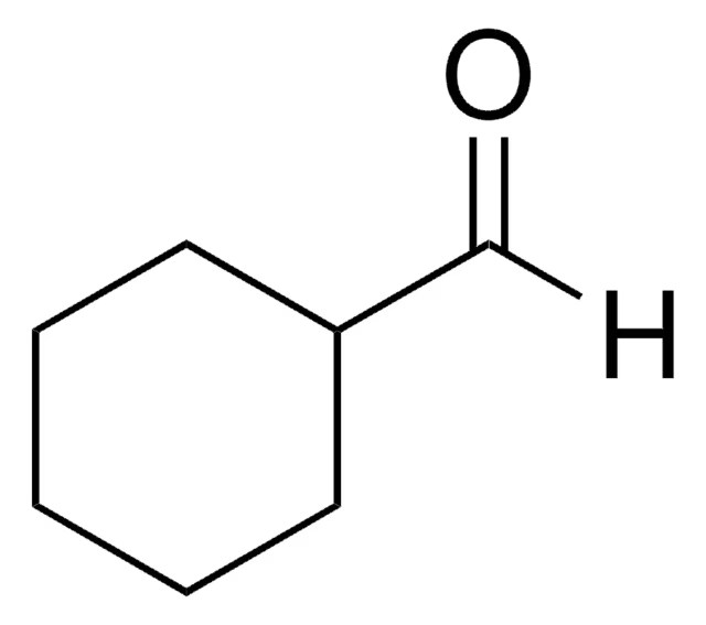 Cyclohexanecarboxaldehyde structure, CAS 2043-61-0