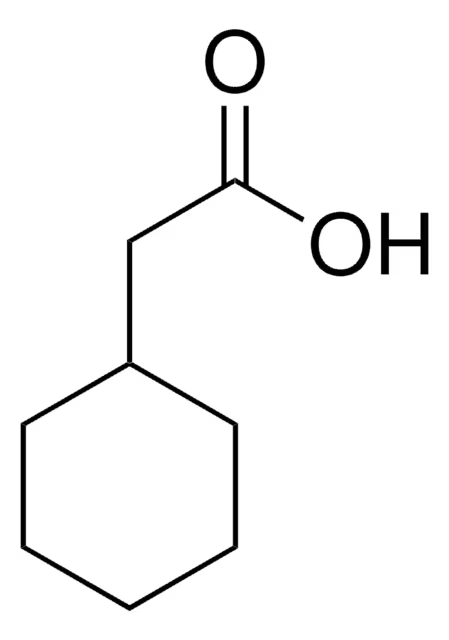 Cyclohexylacetic acid structure, CAS 5292-21-7