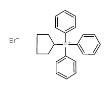 Cyclopentyltriphenylphosphonium bromide structure, CAS 7333-52-0