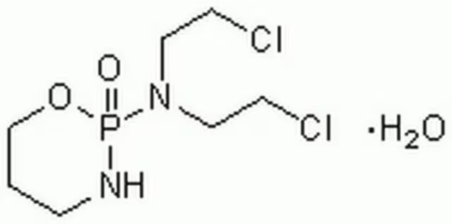Cyclophosphamide structure, CAS 6055-19-2